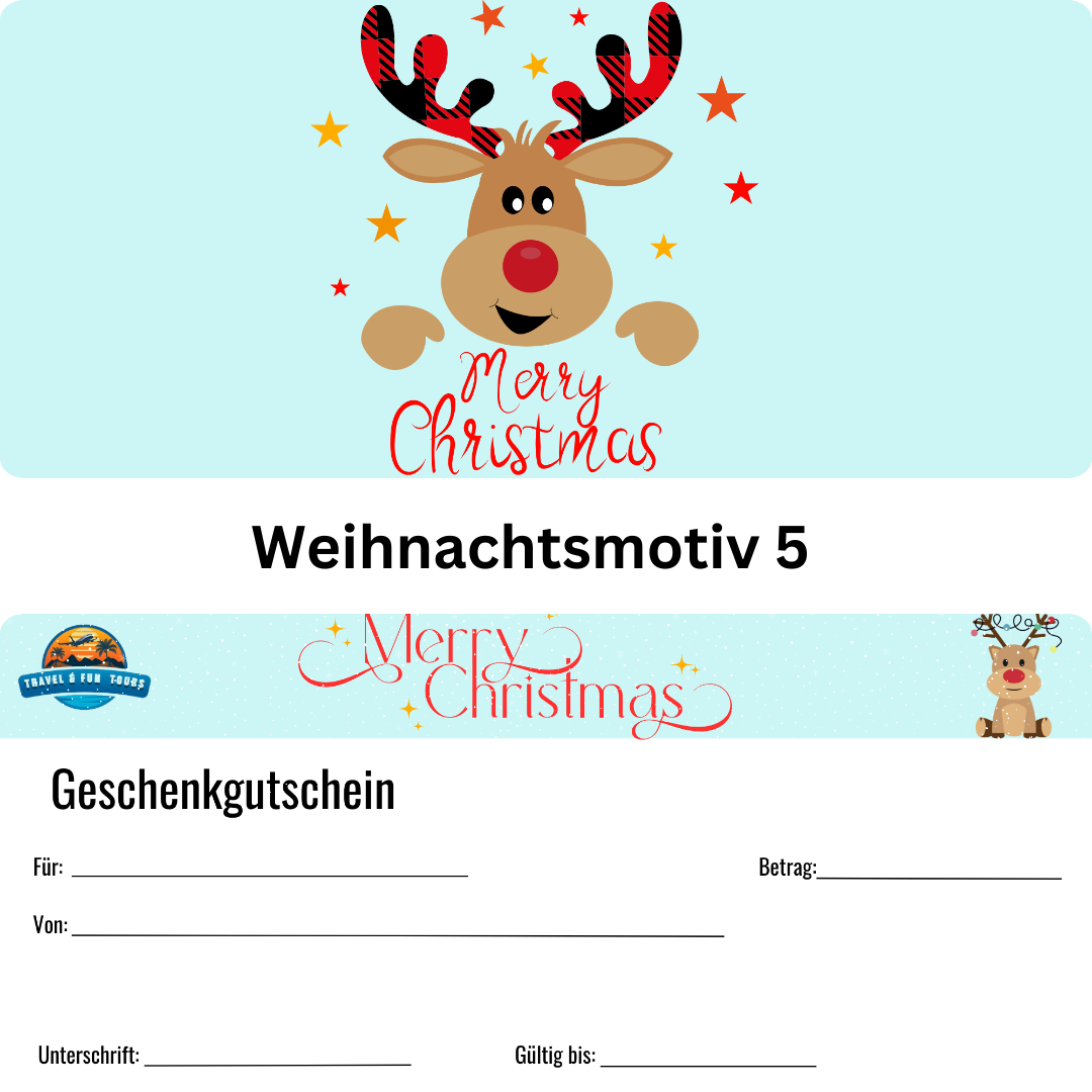 Travel & Fun Tours Gutschein Emailversand - Travel & Fun Tours