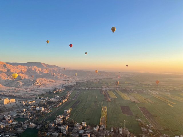 Ballonfahrt in Luxor