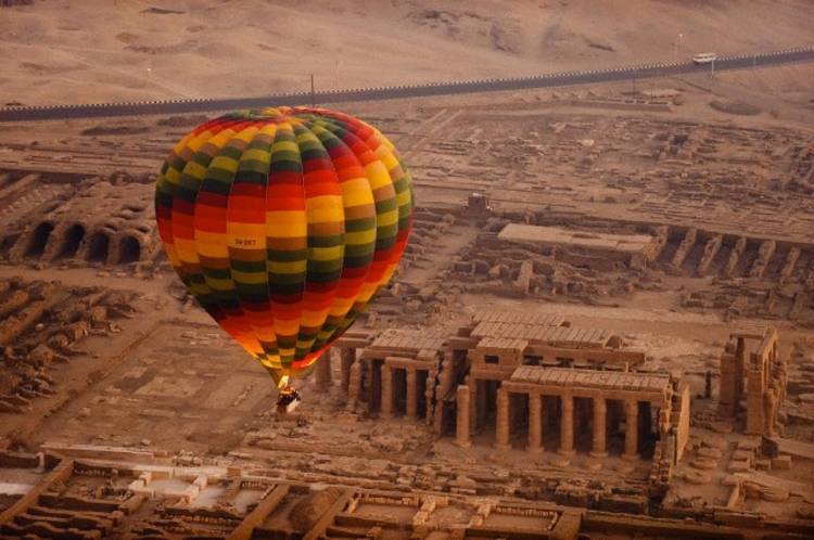 Ballonfahrt in Luxor